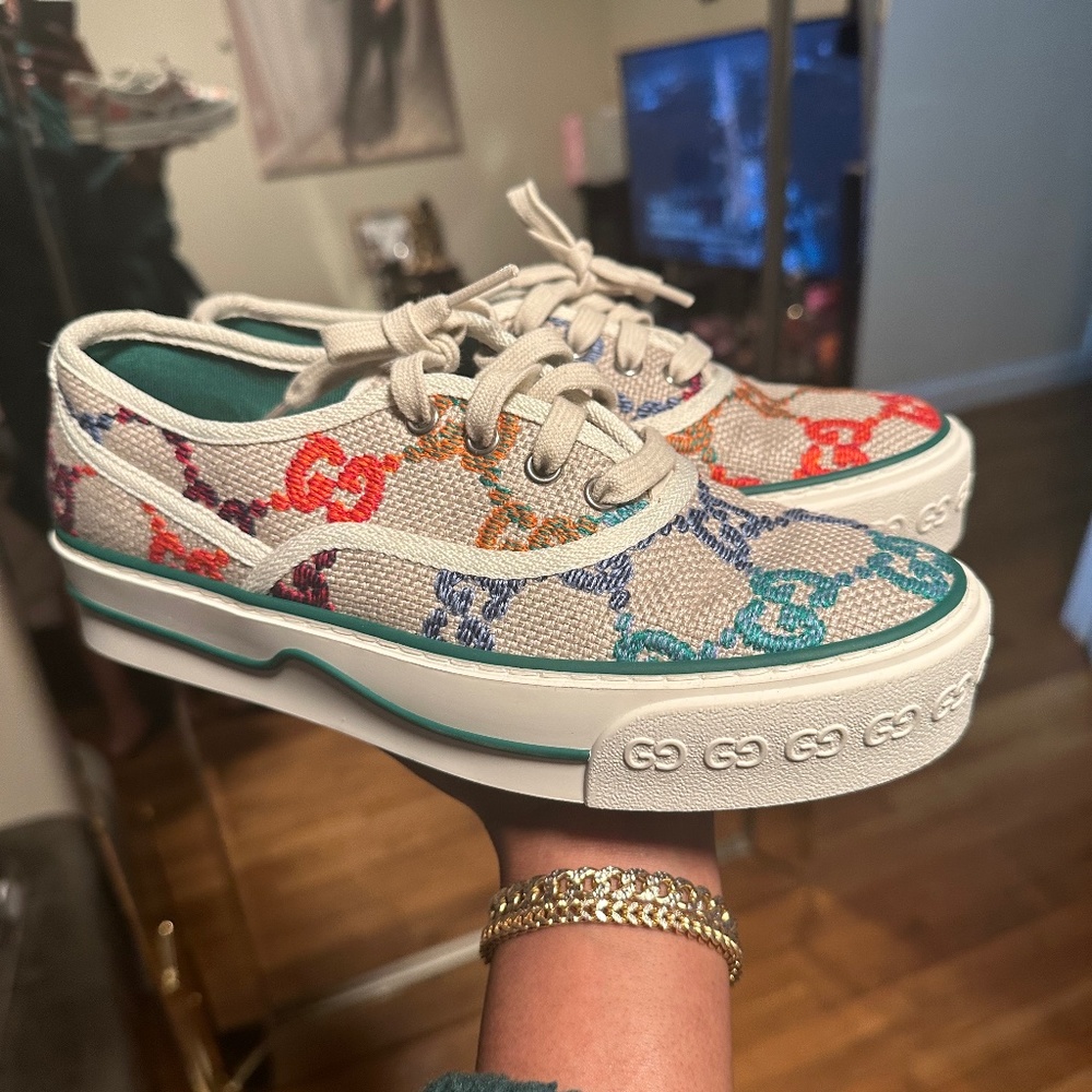 Authentic Gucci Tennis Shoes